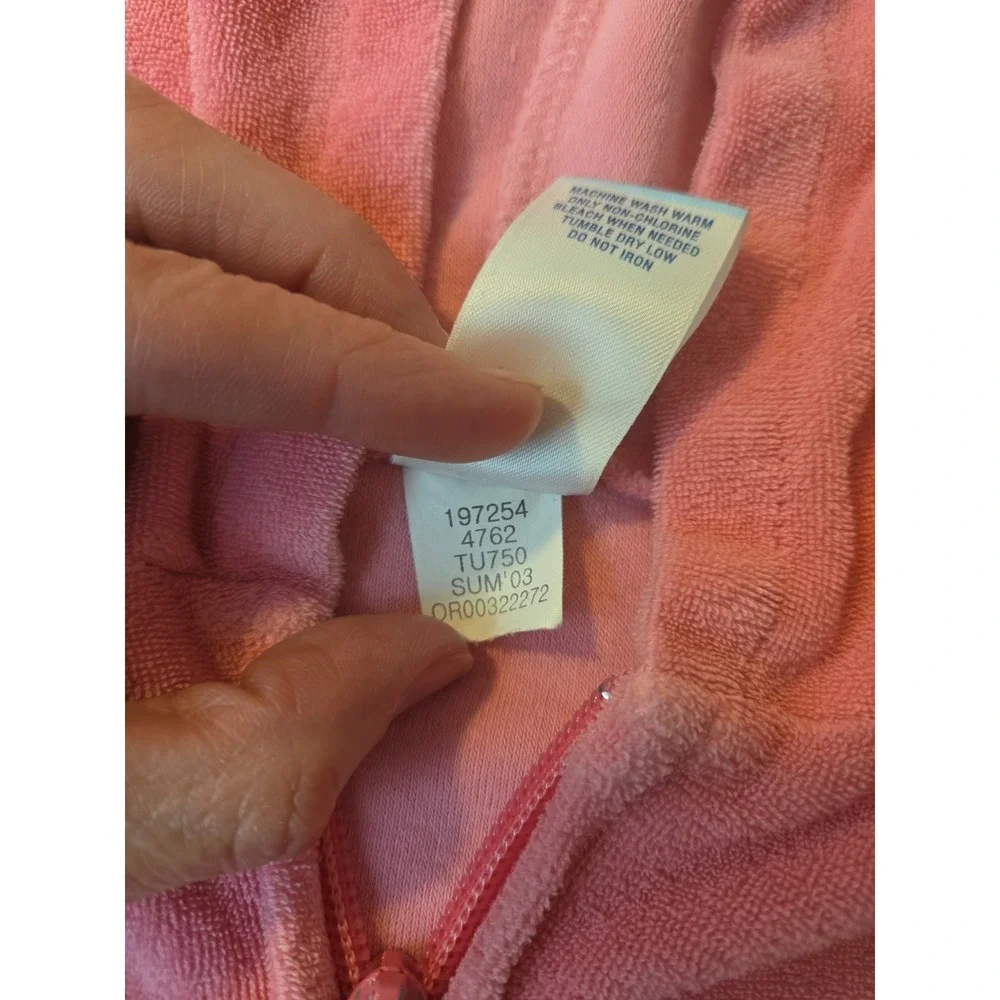 Vintage Girl's Old Navy Terrycloth Hoodie And Skort‎ Set Size 3T Pink Y2K